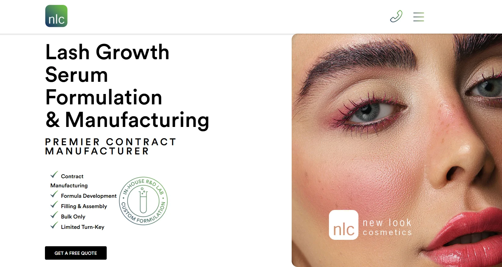 Private Label Eyelash Serum Manufacturers